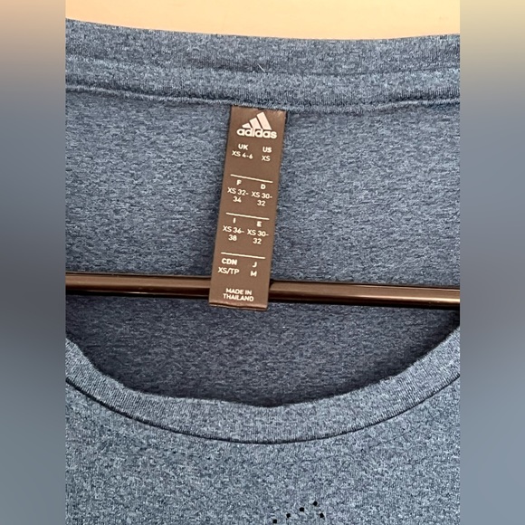 Adidas Cropped T-Shirt, Size XS - Picture 3 of 7